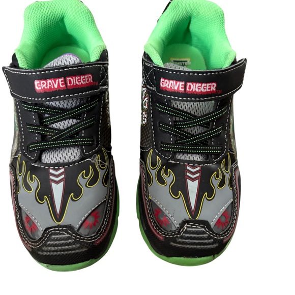 Monster Jam Boys Athletic Sneakers Size13 - Picture 3 of 7